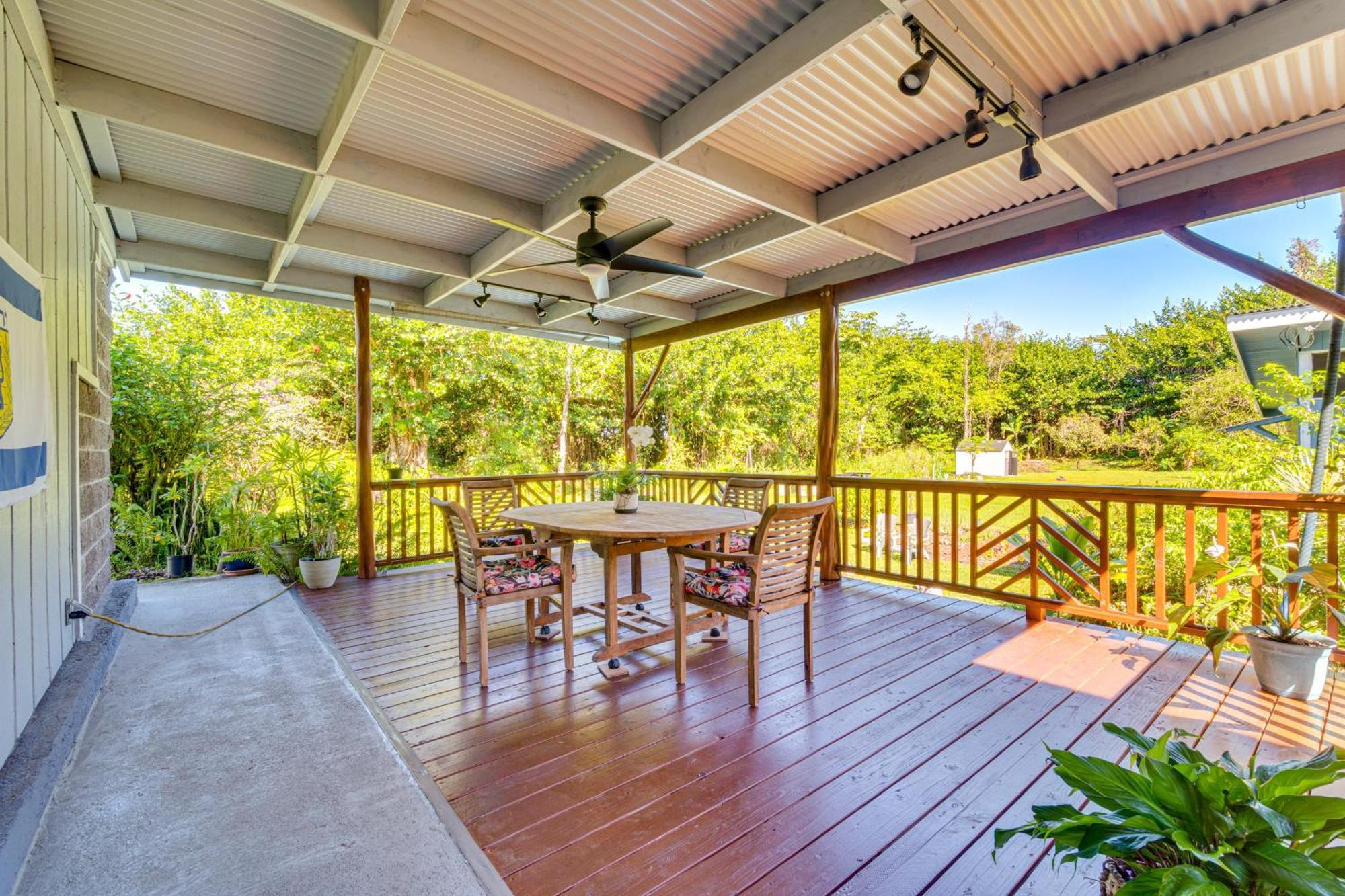 Appartamento On Beautiful Acre With Pool And Deck! Keaau
